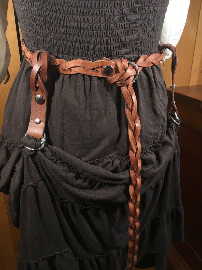 Braided Leather Skirt Hikes image 1