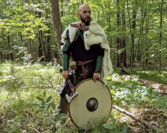 Reindeer Fur Cloak, Viking Cape for the Ren Faire or Viking Weddings