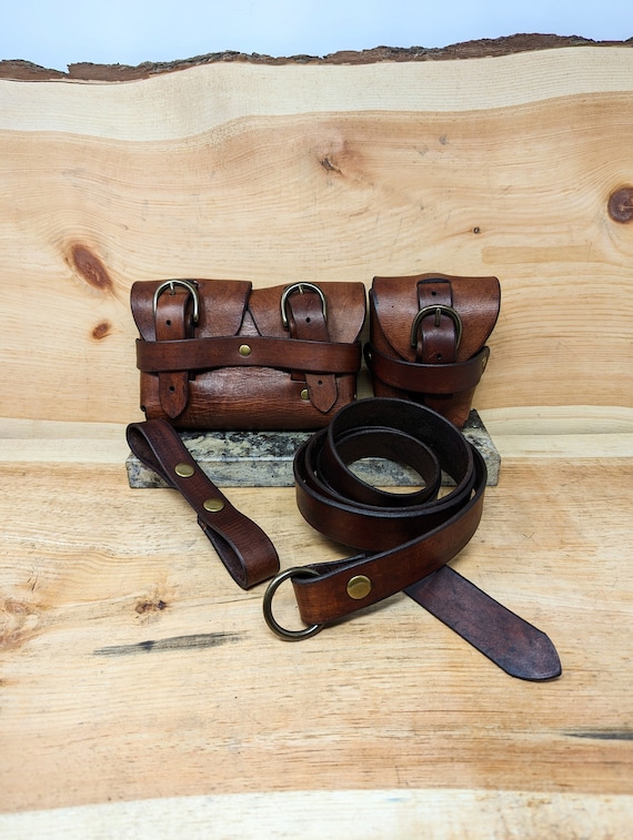 Adventurer's Matching Starter Set (Customize With Your Choice of Leather & Metal Color)