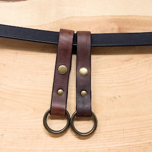 Leather Skirt Hikes (Customize Your Set with Multiple Leather & Metal Color Options)