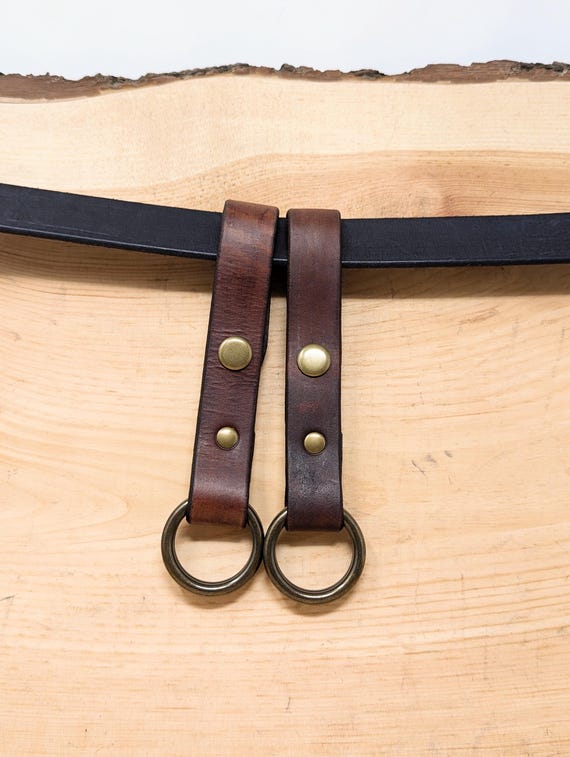 Leather Skirt Hikes (Customize Your Set with Multiple Leather & Metal Color Options)