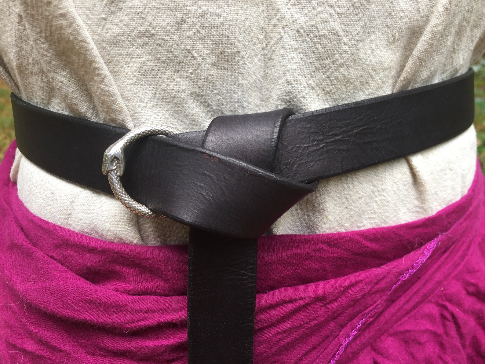 Women's Leather Ring Belt 1 Wide - Etsy