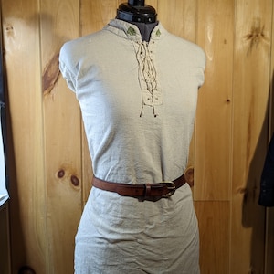Handmade Full Grain, Cow Leather Belt: Customizable Buckle & Length, USA Made, 1" Wide Bild 6