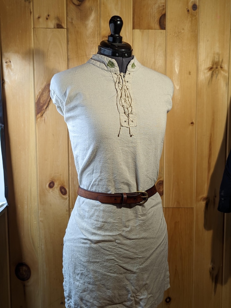 Handmade Full Grain, Cow Leather Belt: Customizable Buckle & Length, USA Made, 1" Wide Bild 6