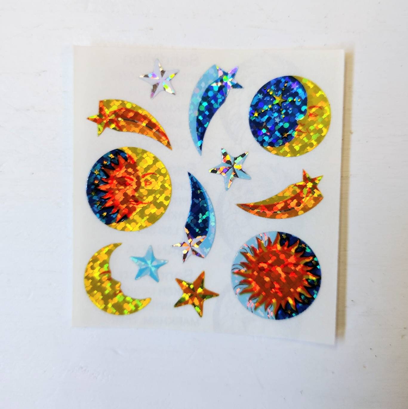 Sandylion Stickers Holographic 1990s /safari Tropical Fish