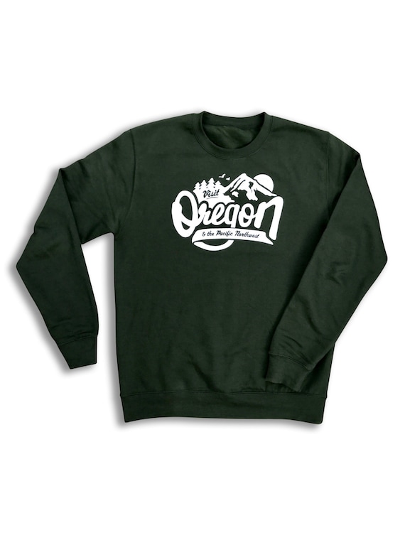 forest green crewneck sweatshirt