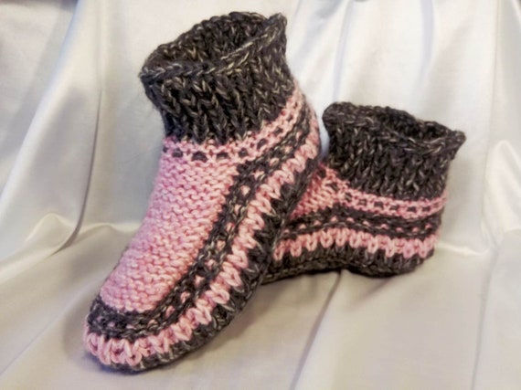 knitted house slippers