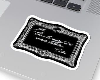 Cardan Letter to Jude Quote Sticker | Cruel Prince Kindle Decal