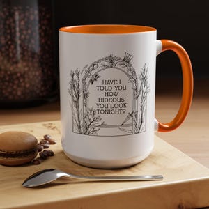 Cardan Greenbriar Cruel Prince Quote Mug, Fairy Tale Coffee or Tea Mug, Fantasy Book Lover Gift image 6