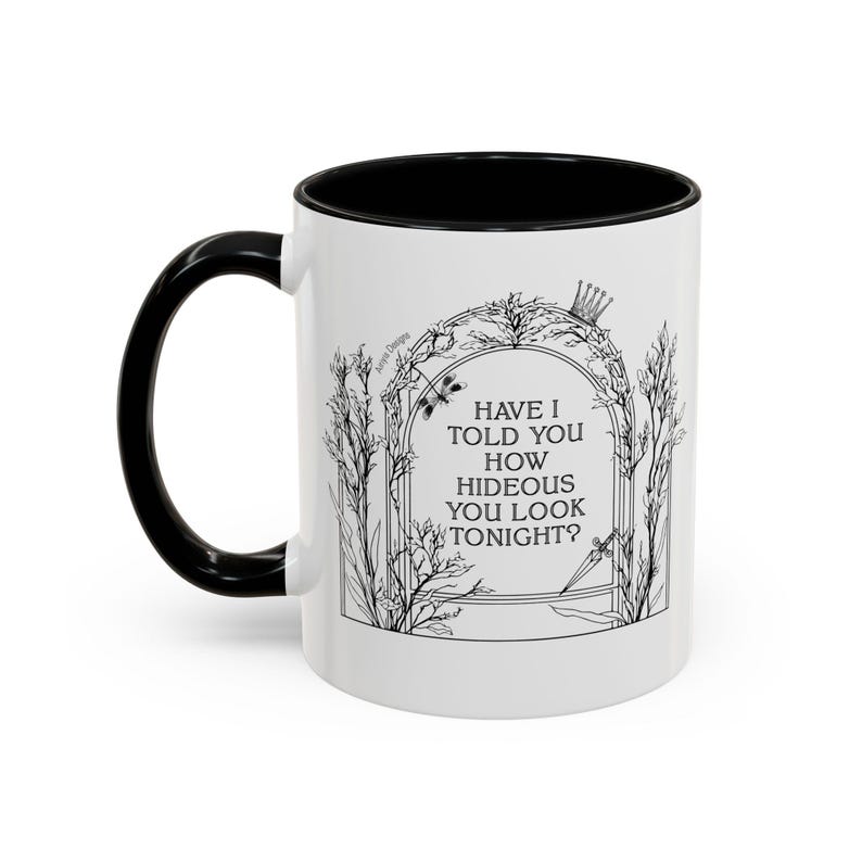 Cardan Greenbriar Cruel Prince Quote Mug, Fairy Tale Coffee or Tea Mug, Fantasy Book Lover Gift image 18