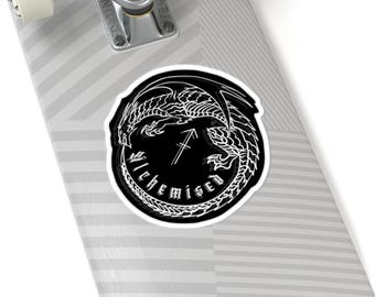 Alchemised, Kaine Ferron Ouroboros Dragon Sticker | Kindle Decal
