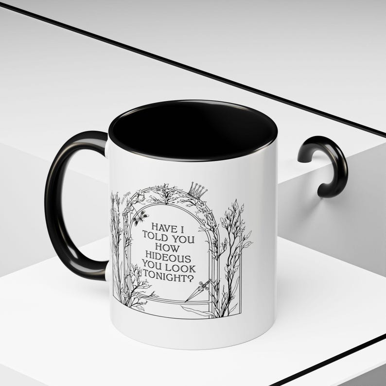 Cardan Greenbriar Cruel Prince Quote Mug, Fairy Tale Coffee or Tea Mug, Fantasy Book Lover Gift image 8