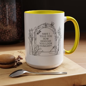 Cardan Greenbriar Cruel Prince Quote Mug, Fairy Tale Coffee or Tea Mug, Fantasy Book Lover Gift image 7