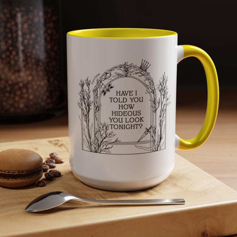 Cardan Greenbriar Cruel Prince Quote Mug, Fairy Tale Coffee or Tea Mug, Fantasy Book Lover Gift image 7