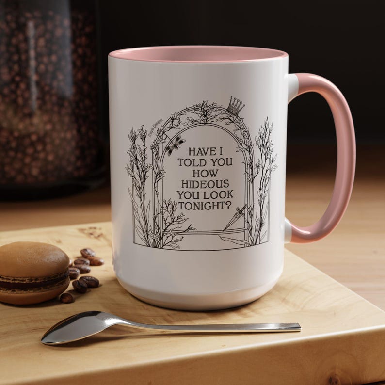 Cardan Greenbriar Cruel Prince Quote Mug, Fairy Tale Coffee or Tea Mug, Fantasy Book Lover Gift image 3