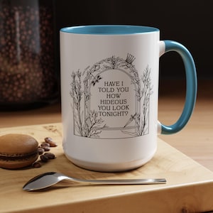 Cardan Greenbriar Cruel Prince Quote Mug, Fairy Tale Coffee or Tea Mug, Fantasy Book Lover Gift image 5