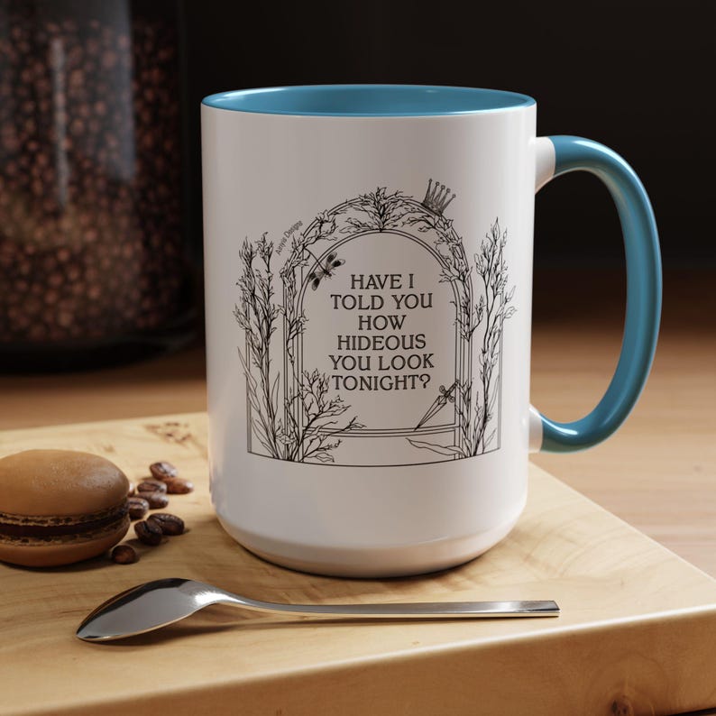 Cardan Greenbriar Cruel Prince Quote Mug, Fairy Tale Coffee or Tea Mug, Fantasy Book Lover Gift image 5