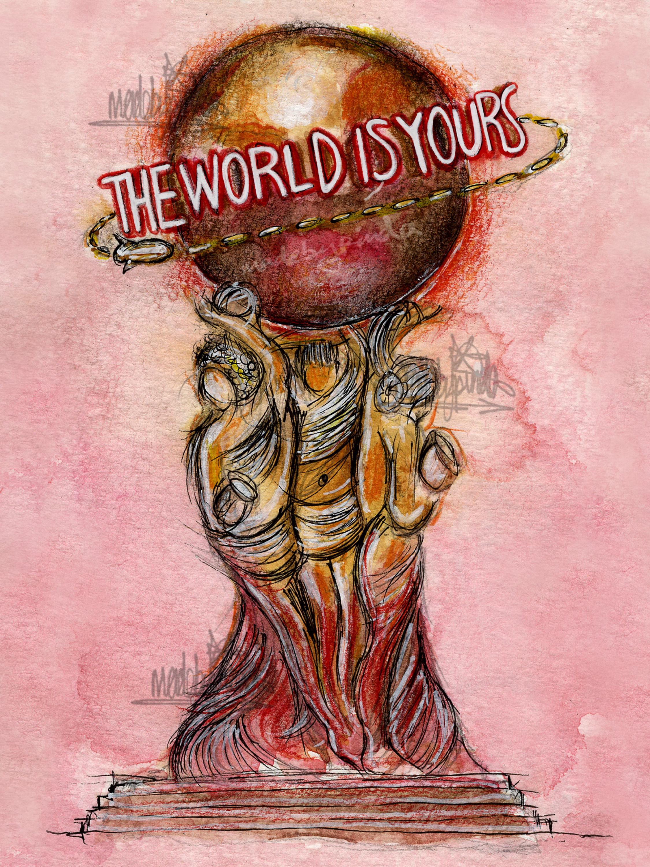 Scarface, Tony Montana, the World is Yours, Movie Poster, Games