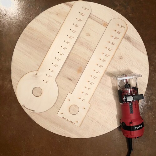 Universal Circle Cutting Jig for Router Digital Download for Etsy