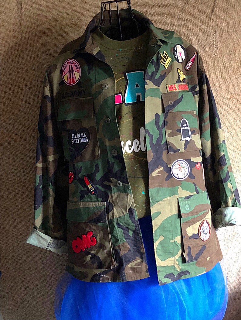 off white army fatigue jacket