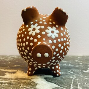 Zeuthen Keramik Denmark Pottery Piggy Bank