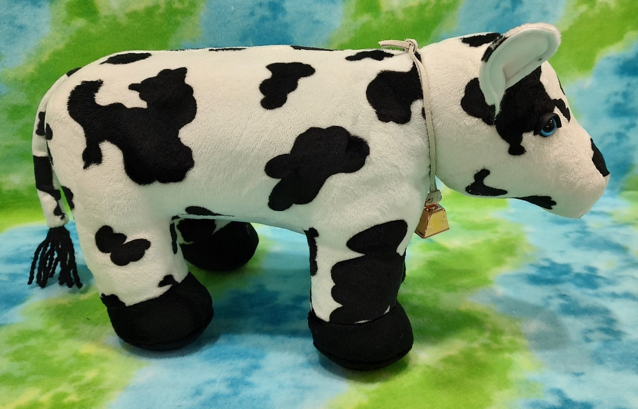 Cute Plush Toy highland Cow Stuffed Animal Realistic Cow - Temu