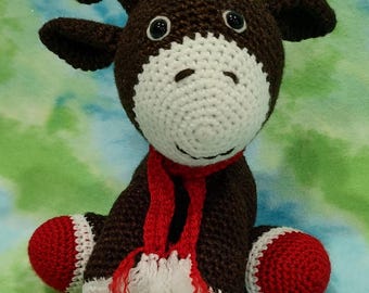 Cute Crochet Reindeer and Snowman