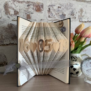 Anniversary card, paper anniversary, book lover gift zdjęcie 4