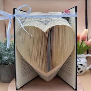 Tarjeta romántica, regalo en forma de corazón, papel de origami, regalo de aniversario.