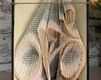 Tour de France, Folded Book Art: Unique Cycling Gift
