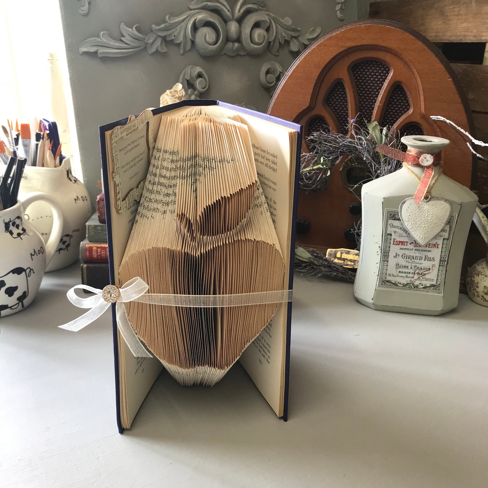 Book Folding Kit Video Tutorial School Holiday Activity Etsy