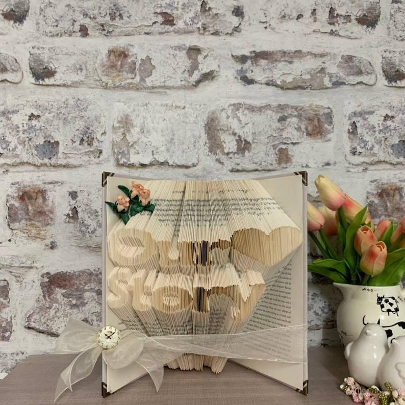 Our love story book art wedding gift