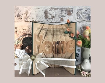 Umzug Geschenk, Erstkäufer, Buchkunst, Einweihungsparty, veränderte Buchkunst