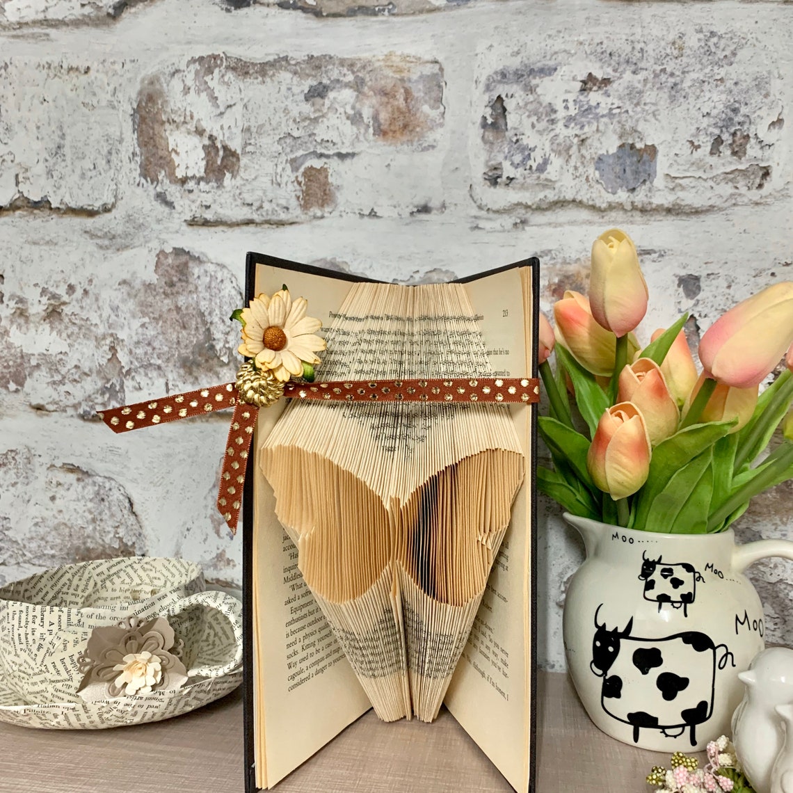 Book Folding Kit Video Tutorial School Holiday Activity Etsy