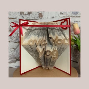 Yog, soprannome di George Michael, arte del libro piegato, carta origami,