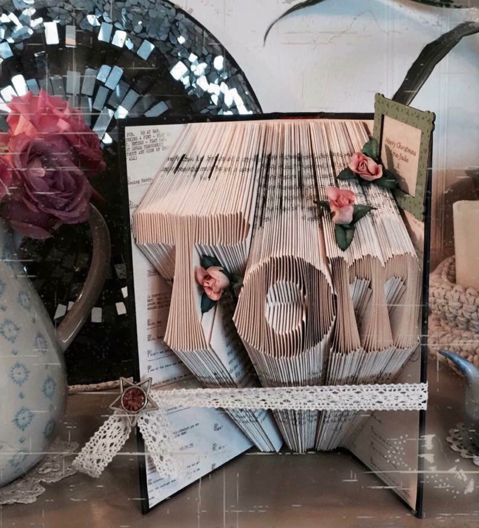 Book Folding Kit Video Tutorial School Holiday Activity Etsy