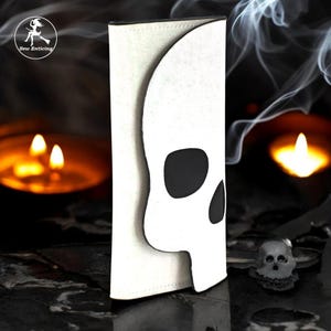 Cartera con calaveras brillantes / Amante de las calaveras / Terror / Fantasma / Gótico / Brujería / Películas de terror / Escalofriante / Sobrenatural / Fantasmal / Macabro / Halloween