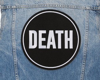 DEATH - 10" Backpatch