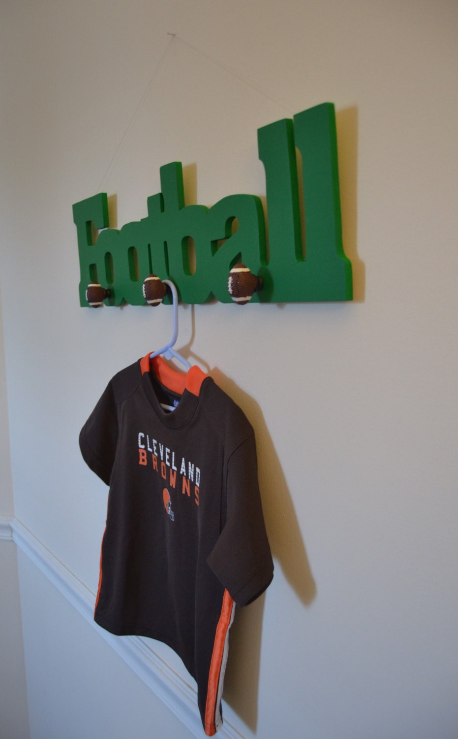 Sports Themed Garment Rack - Etsy