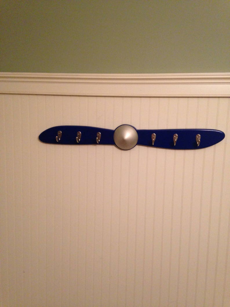 Airplane Propeller Coat and Hat Rack Etsy
