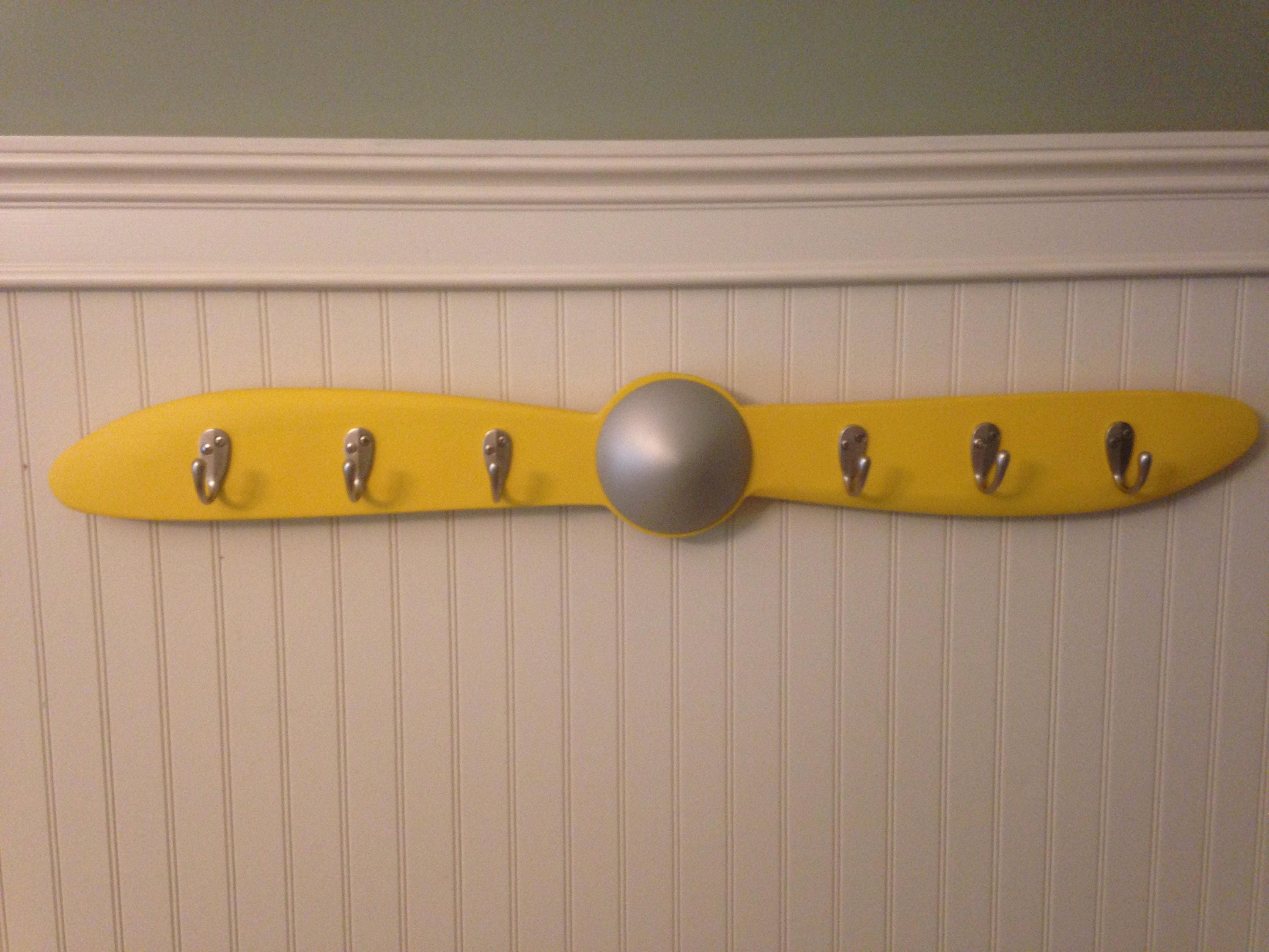 Hat Rack Aircraft Airplane Propeller Coat and Hat Rack - Etsy