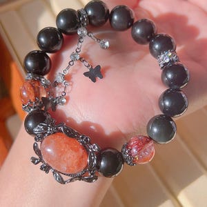 The Red Garden Bracelet | Gemstone Bracelets l Crystal Bracelet