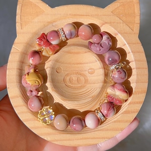 Melody mookaiet jaspis armband | Jaspis armband | Edelsteenarmbanden