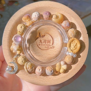 Cheese Planets Alashan Bracelet | Agate Bracelet | Gemstone Bracelets