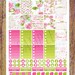 Lotus Flower Digital Printable Planner Stickers Weekly Stickers Planner ...