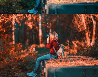 Autumn Photoshop Action, Fall Photoshop Action, winter photoshop actions.