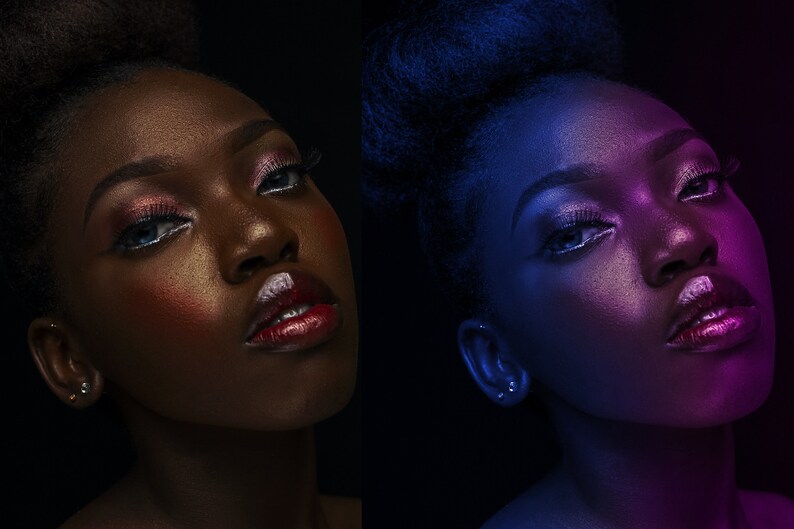 Gel Lighting Effect Action, Instant Download. Etsy