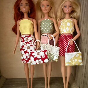 Barbie clothes etsy sale