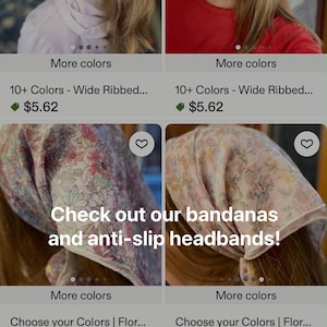 Orthodox Head Covering, Soft Gauze Crinkle Scarf: Lightweight Crinkle Neck Tie, Shawl (35”x35”) afbeelding 19