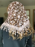 10+ Colors | Orthodox Head Covering | Soft Lace Summer Scarf: Lightweight Veil Shawl